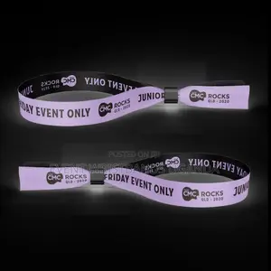 Fabric Wristbands Branded