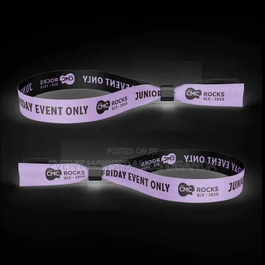 Fabric Wristbands Branded