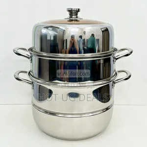 3-tier Food Steamer With Timer 32cm – Fast & Healthy Cooking