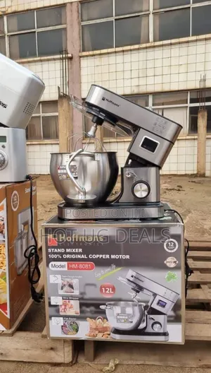 Hoffmans Powerful Electric 12l Commercial Mixer For Kitchen/Homes