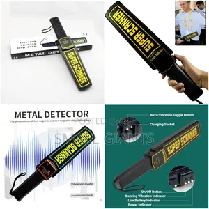 Portable Hand Held Metal Detector Body Scanner/Wand
