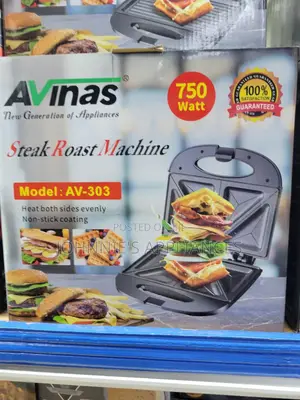 Avinas Av-303 750w Steak Sandwich Maker