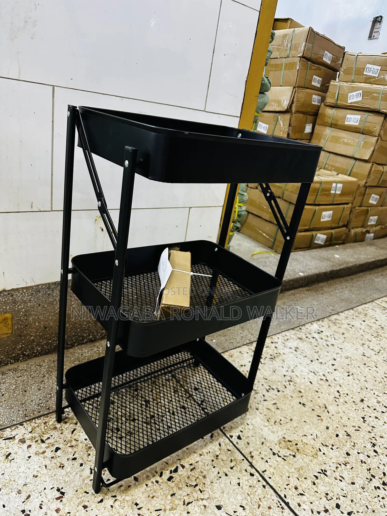 3~Tier Foldable Versatile Kitchen Rack