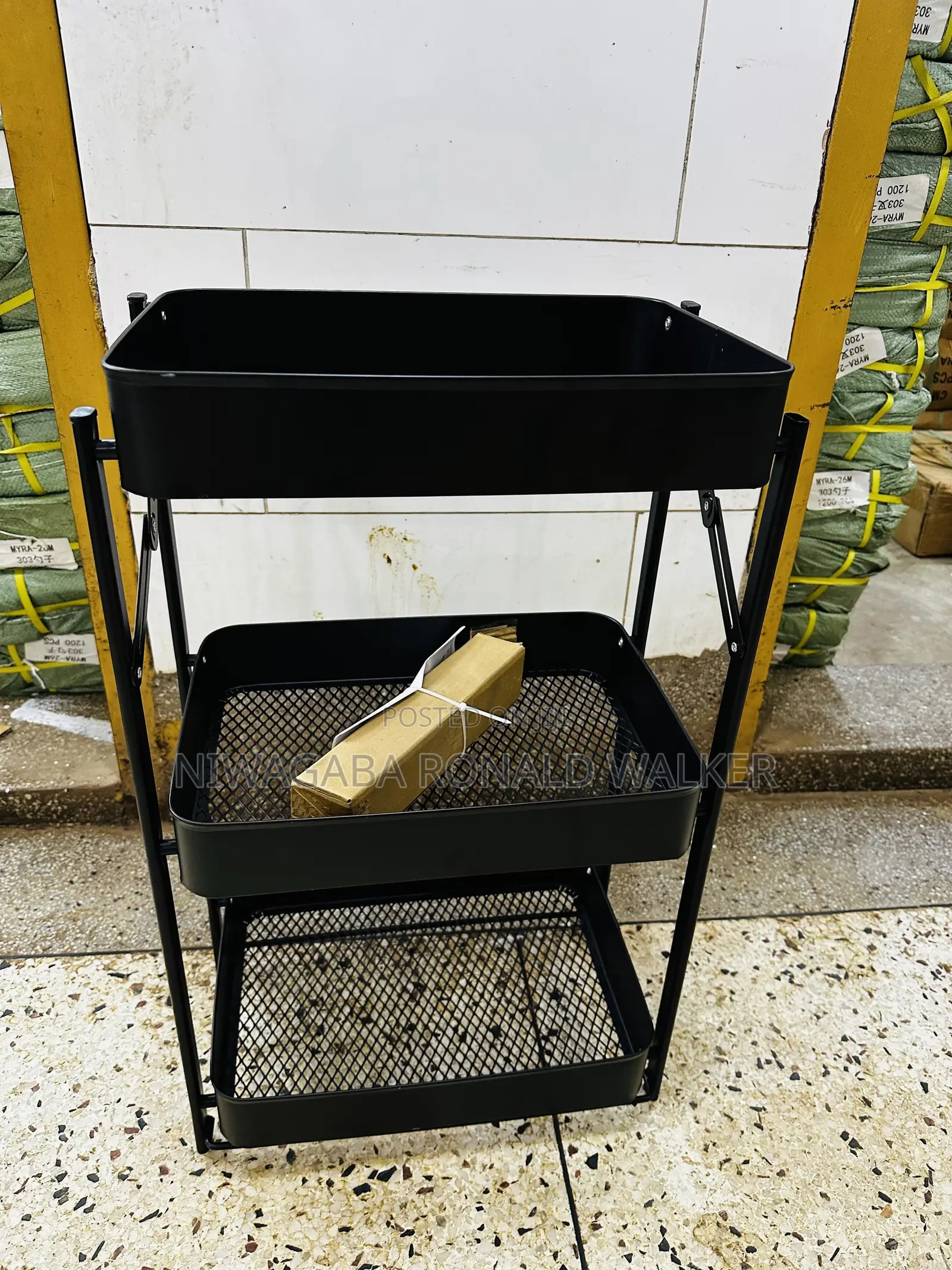 3~Tier Foldable Versatile Kitchen Rack