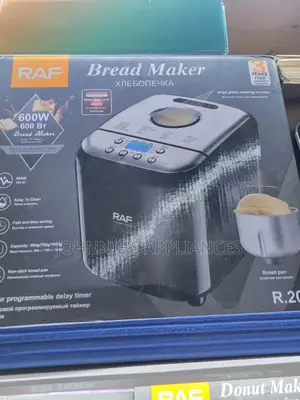 Raf Automatic Bread Maker – 600w, LCD Display