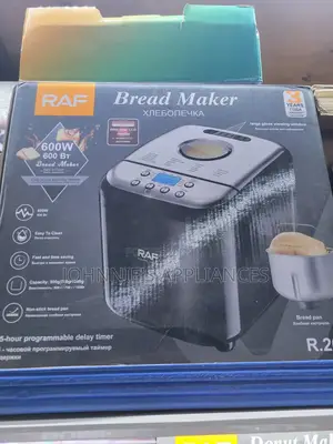 Raf Automatic Bread Maker – 600w, LCD Display