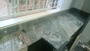 Wave Gray Granite Kitchen Countertops