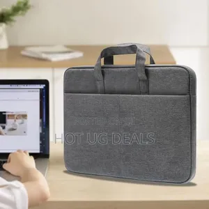 Laptop Bag With Handle -black