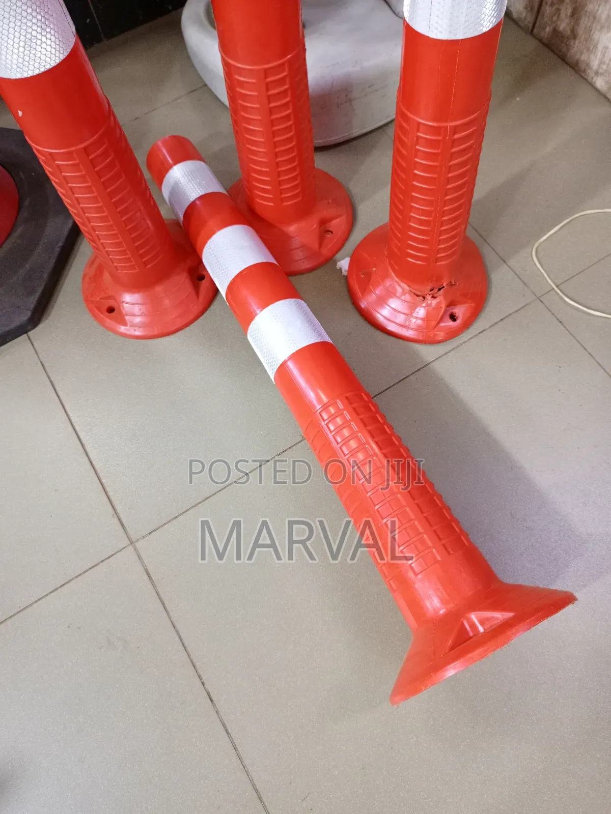 Flexible Traffic Bollards.
