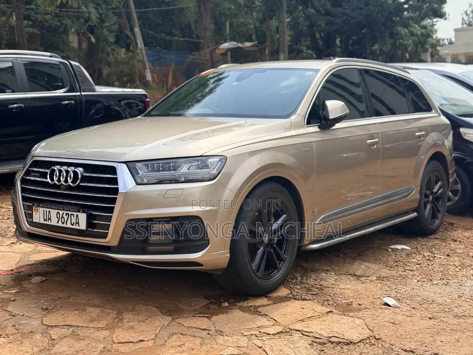 Audi Q7 2018 Gold