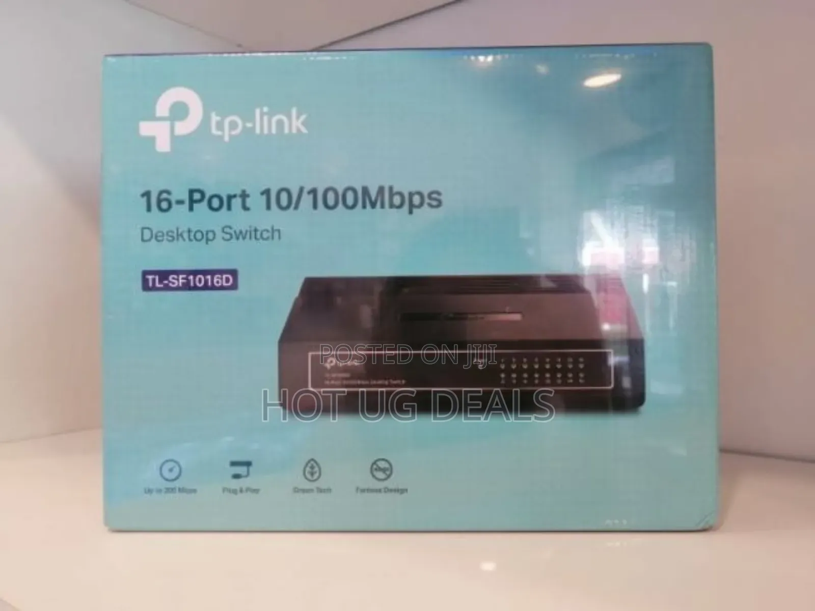 Tp-link Tl-sg1016de 16-port 100mbps Easy Smart Switch - Grey