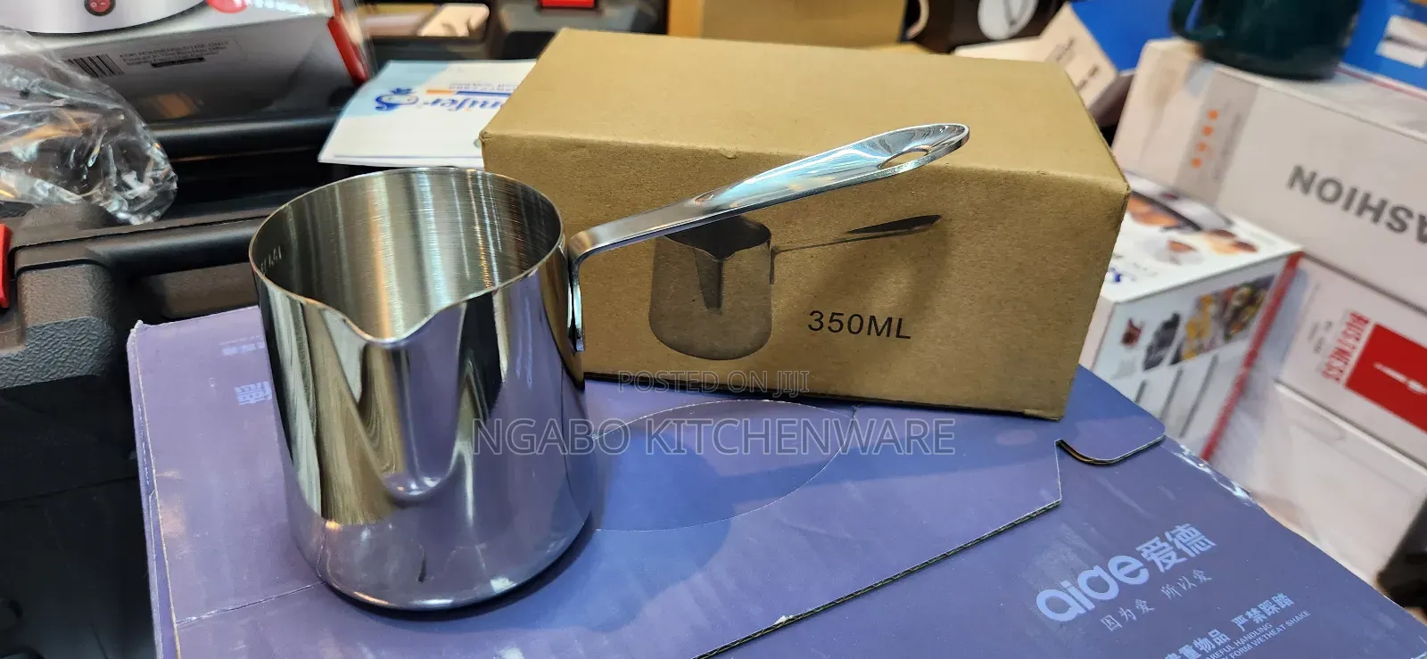 Butter and Milk Warmer Pot