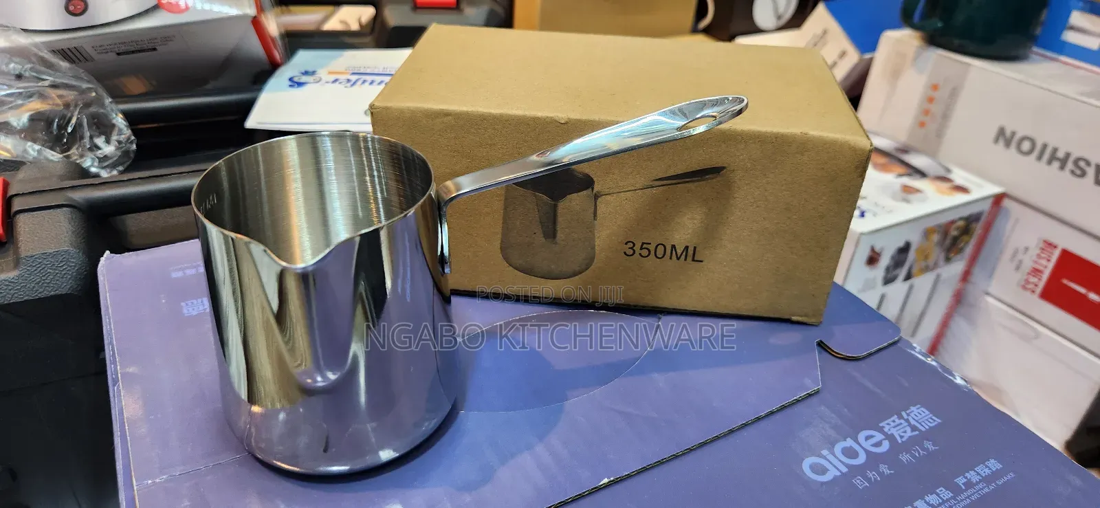 Butter and Milk Warmer Pot