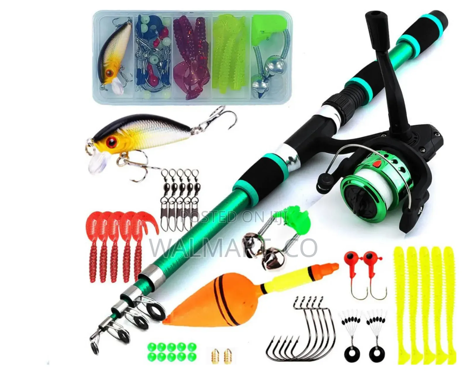 Fishing Rod And Reed Combo Set 1.8m