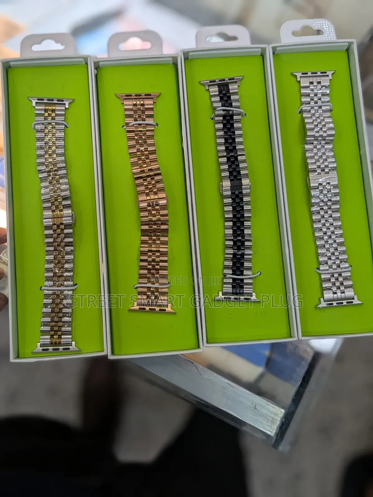 Stainless Chain Apple Watch Straps (42mm-49mm)