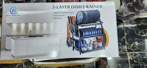 Dish Drainer 3-Layer or Utensils Racker