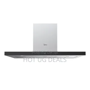 Midea Wall-mounted T-shaped Cooker Hood, 90cm – Stainless Steel