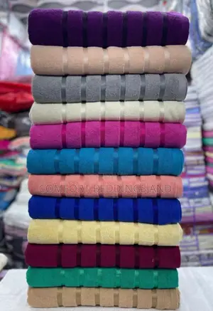 Stripped Cotton Towels