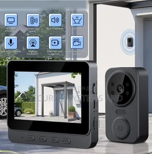 Smart Wireless Doorbell Security Intercom Video Camera Door Bell