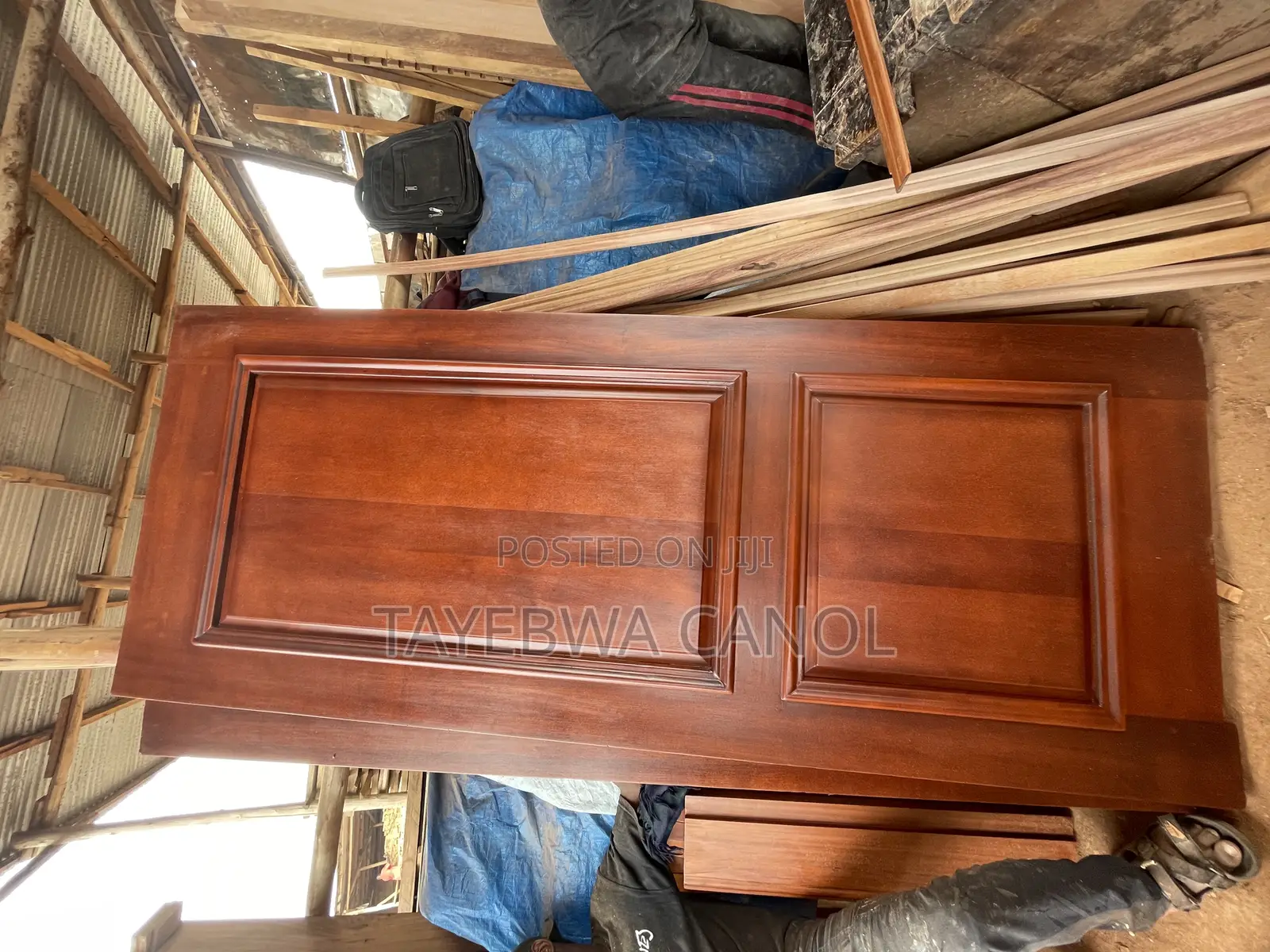 Mahogany Door