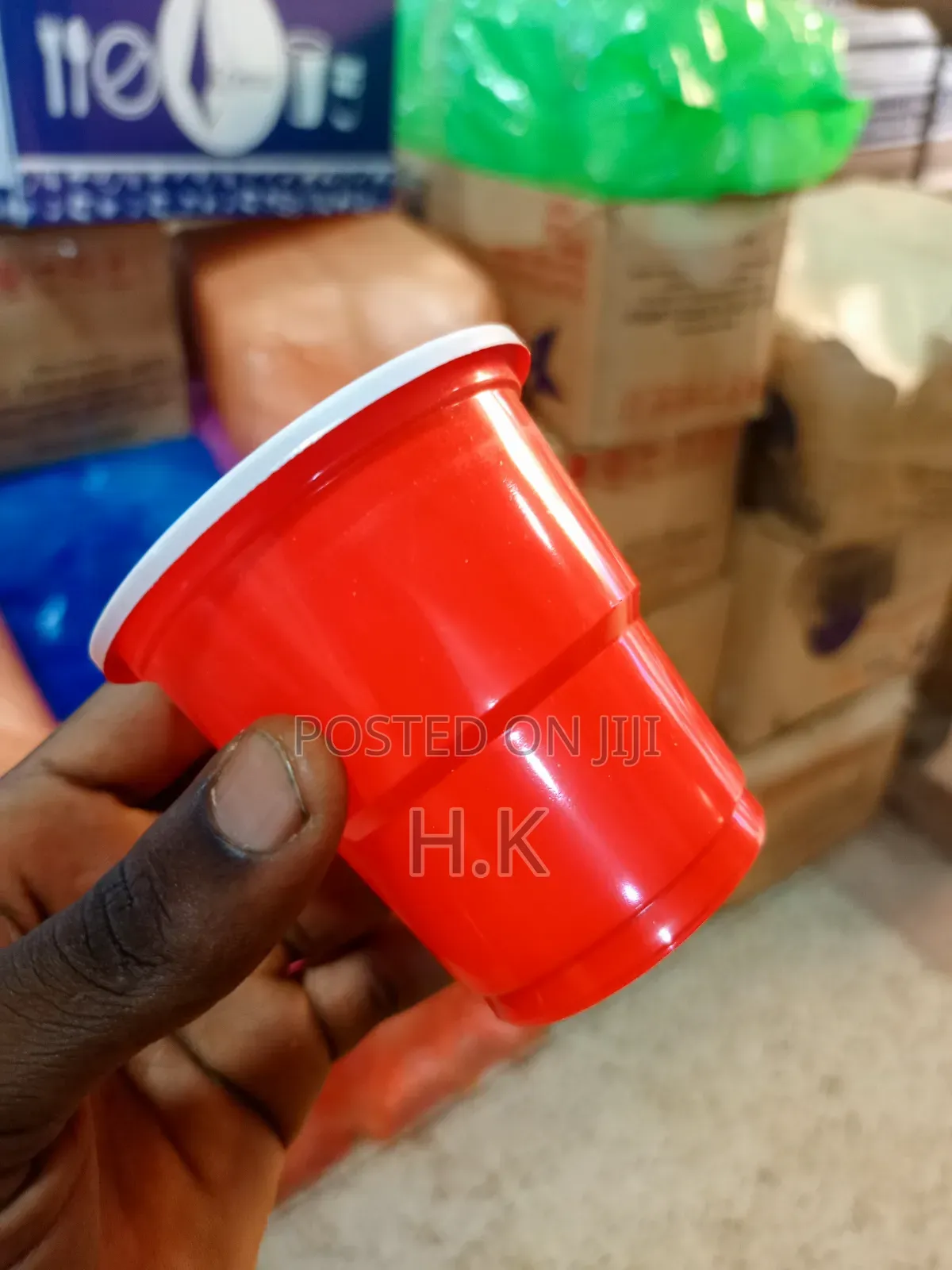 Mini Red Shot Cups