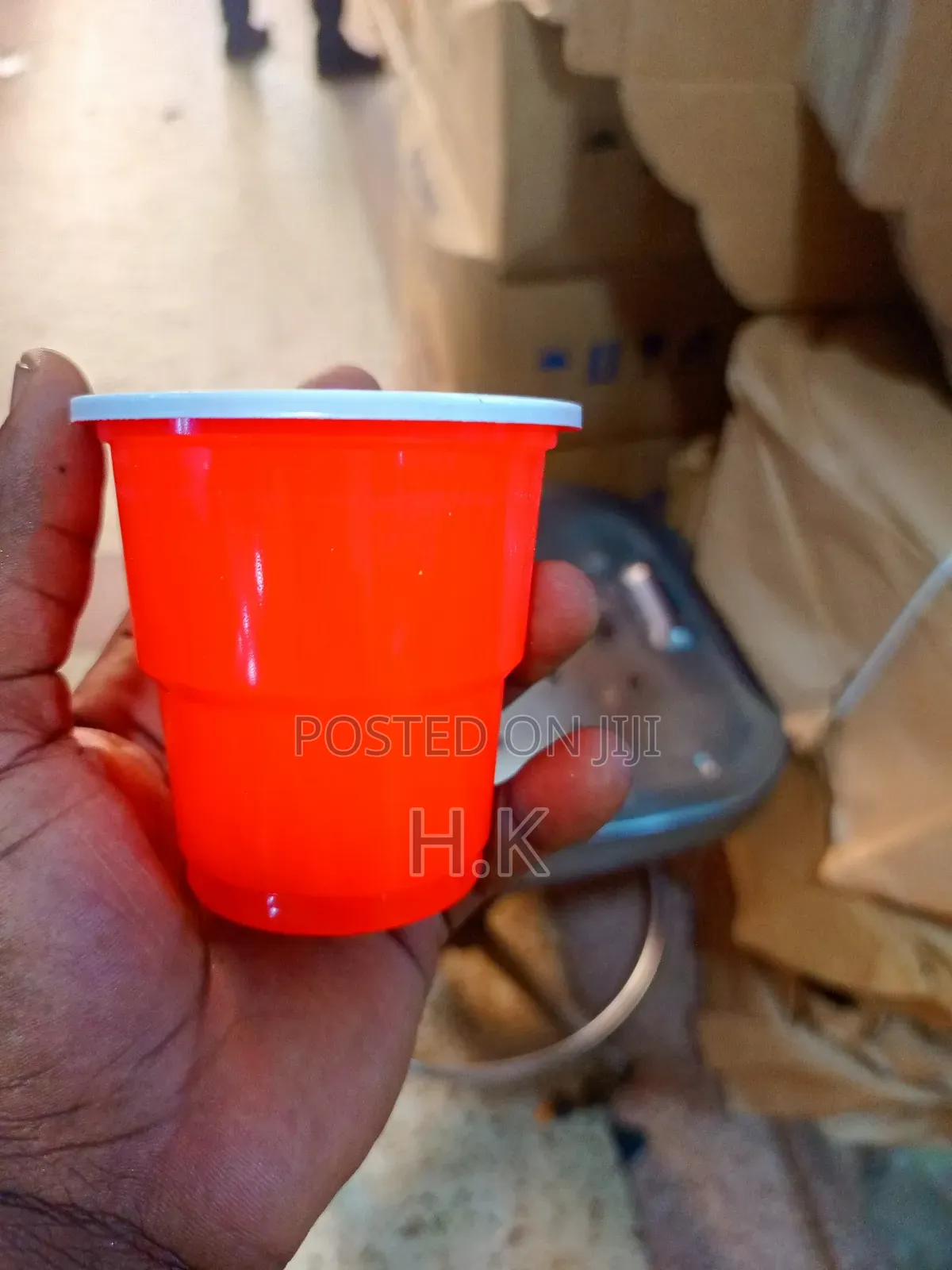 Mini Red Shot Cups