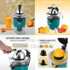 Mini Electric Citrus Easy Orange Lemon Press Extractor Stainless Steel