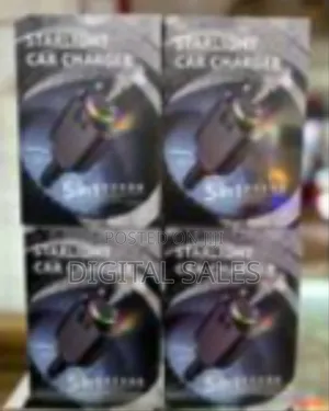 Starlight Retractable Car Charger With Aromatherapy Diffuser