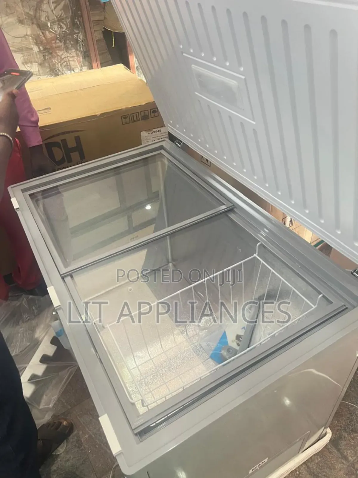 Adh Deep Freezer 400l With Big Storage