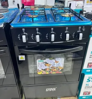 Winning Star 4-Burner Gas Stove With an Oven