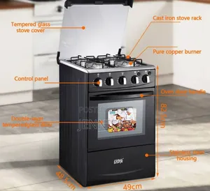 Winning Star 4-Burner Gas Stove With an Oven