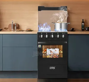Winning Star 4-Burner Gas Stove With an Oven