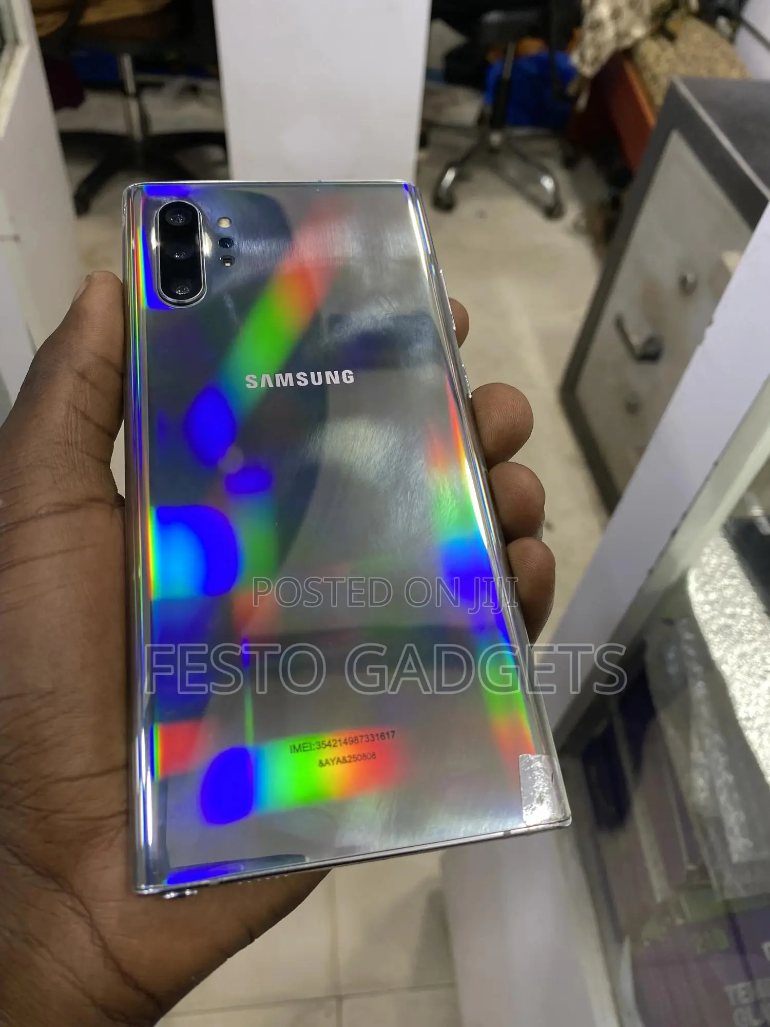 New Samsung Galaxy Note 10 Plus 5G 256 GB Silver