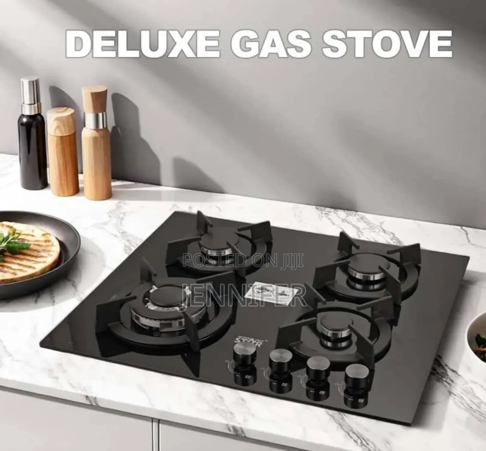 Winning Star 4-Burner Gas Stove Hob