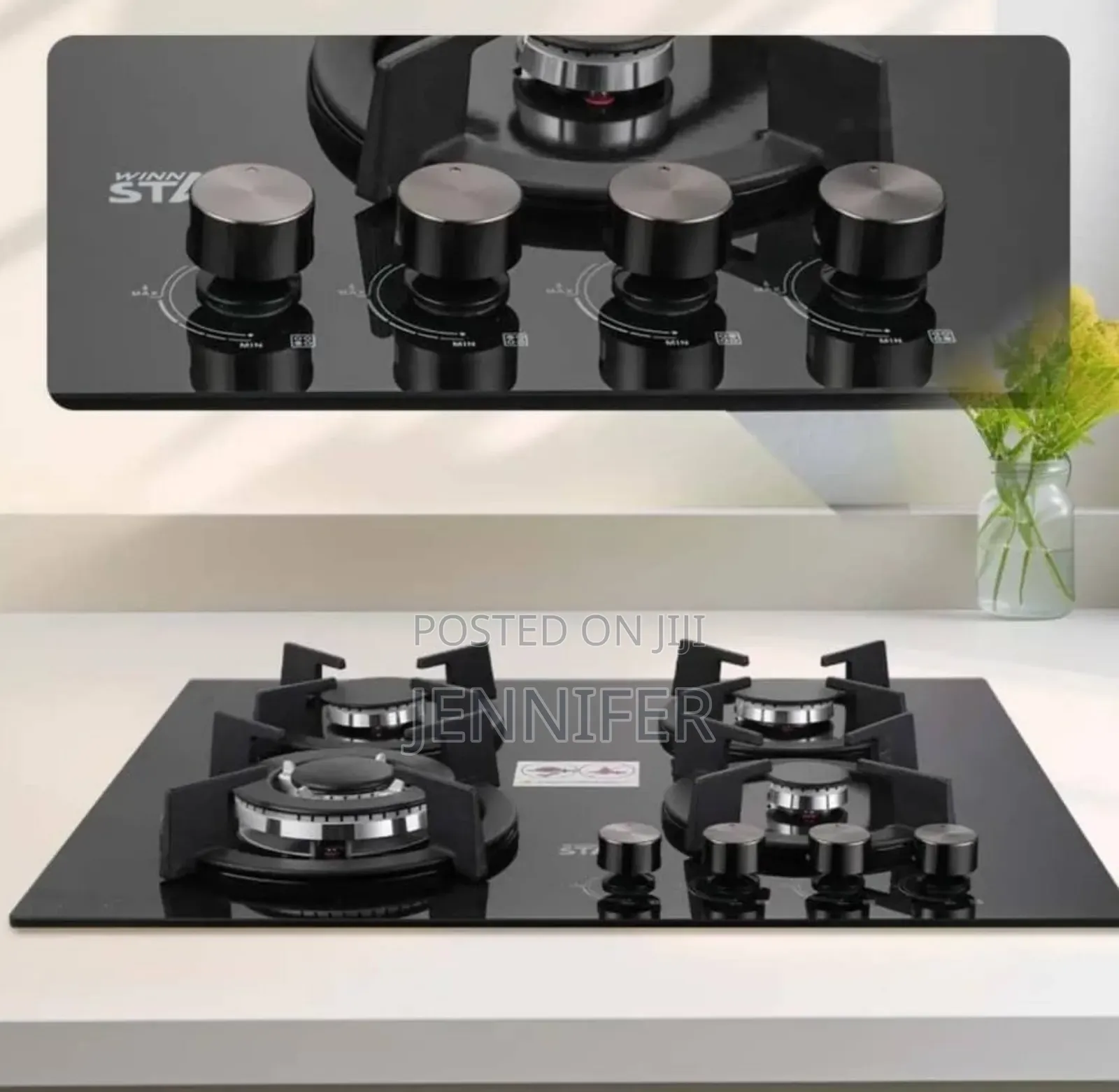 Winning Star 4-Burner Gas Stove Hob