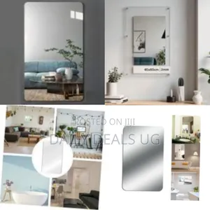 1piece Self Adhesive Mirror Tiles 60x40cm (2mm Thick) Acrylic Mirror
