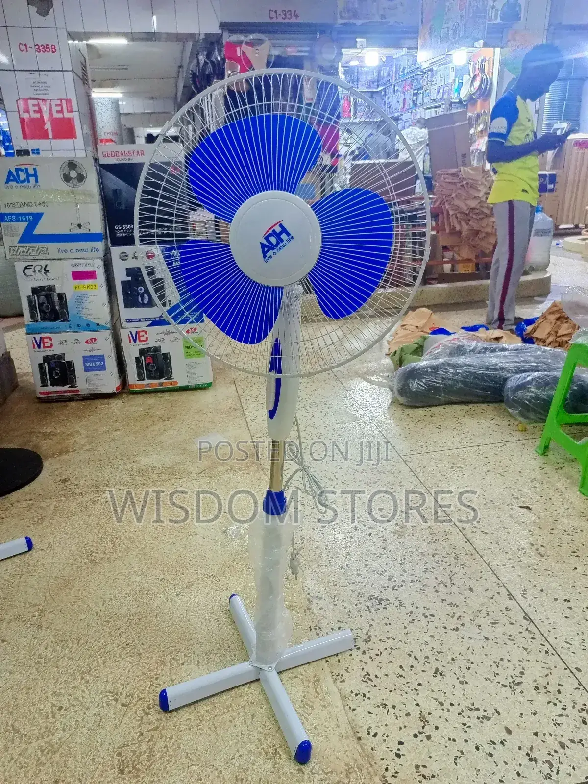 Adh Electric Stand Fan.