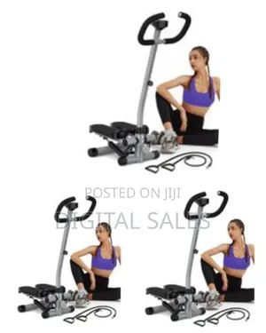 Cross Trainer Folding Pedal Mini Stepper for Exercise, Body Sculpture
