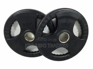 5kg Pair Rubber Coated Olympic Weight Discs