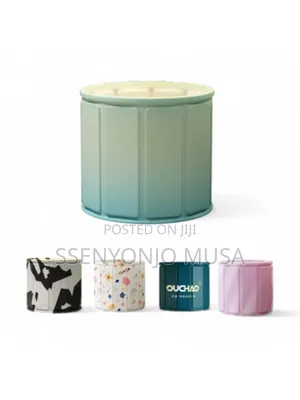 Foldable Portable Shower Bucket / Ice Bath Tub – Pvc Folding Bathtub