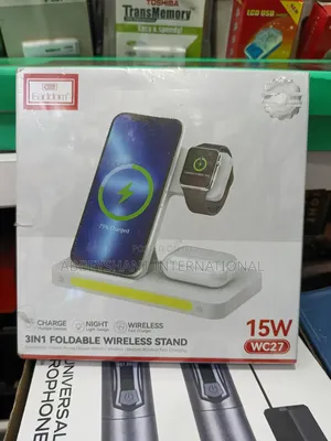 Foldable Wireless Charging Stand.