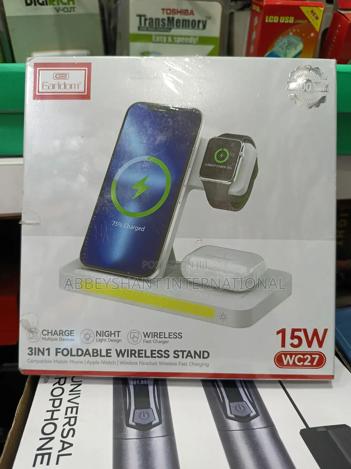 Foldable Wireless Charging Stand.