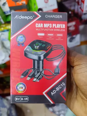Car Charger Multifunctional Wireless Car Mp3 Player and Fm Transmitter
