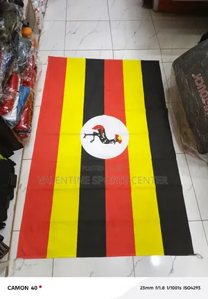 2mm Uganda Flag Original Material