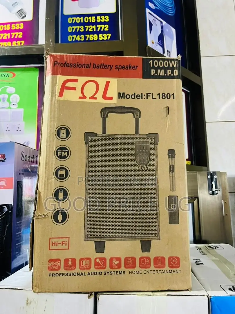 Fol Professional Battery Speaker Fl-1801