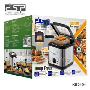 DSP Kb2191 Electric Deep Fryer 1200w-2.5ltr