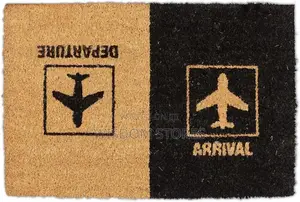 Relaxdays Coir Doormat for Indoors Outdoors