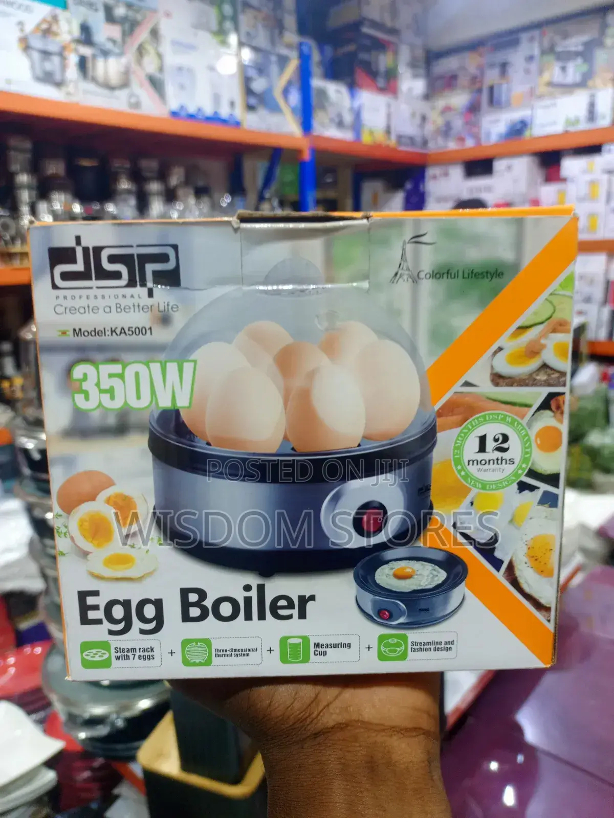 DSP Professional Ka5001 Egg Boiler