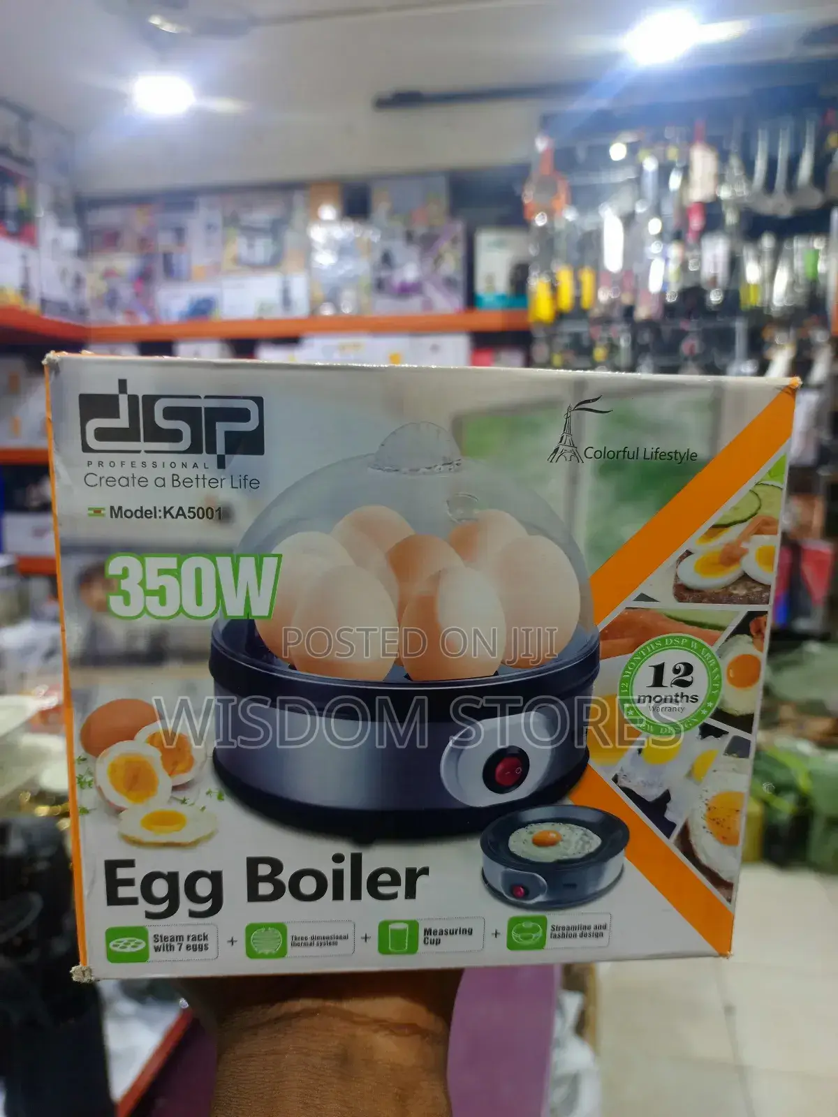 DSP Professional Ka5001 Egg Boiler