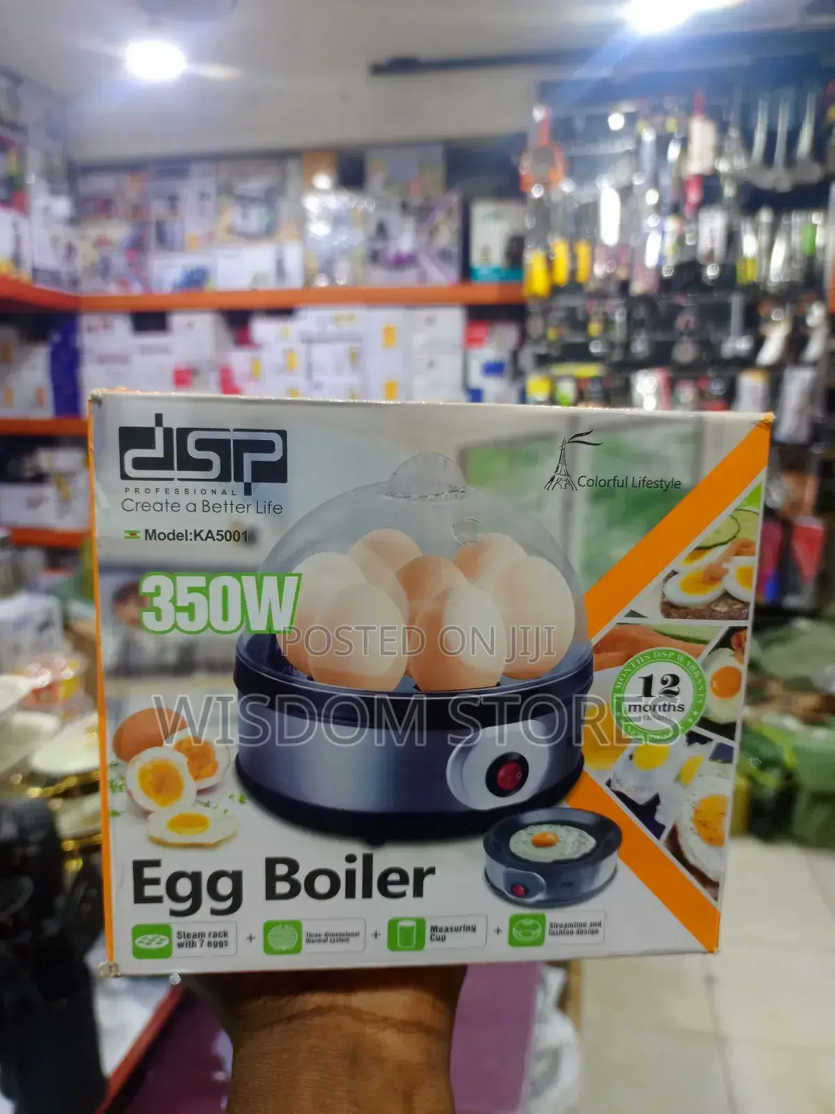 DSP Professional Ka5001 Egg Boiler